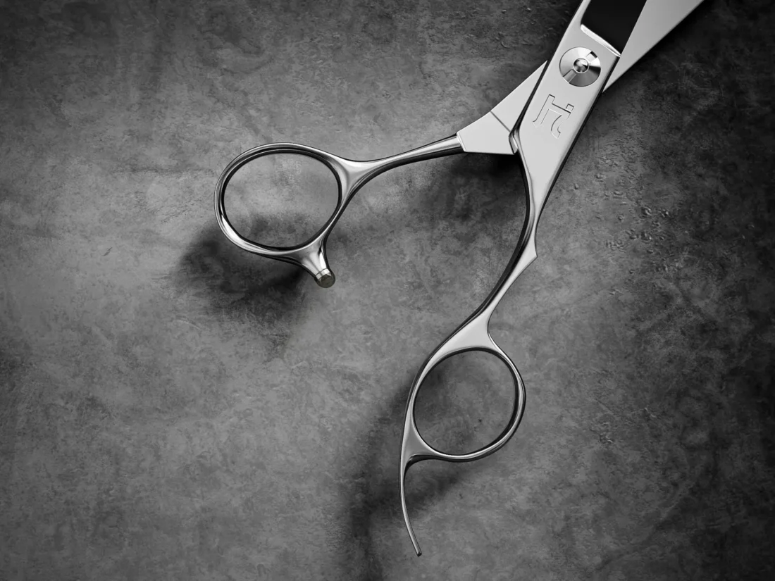 HH8 Talon - 5.0 Inch Right Handed Wet Cutting Shears - Excellent Dry Cutting Properties