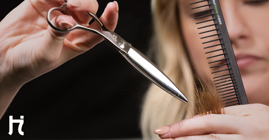 point cut hair